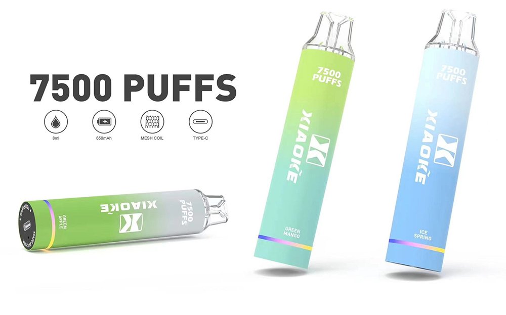 【瞬時爆發】梟客 XIAOKE 7500 8ml 巨量油倉、挑戰拋棄式續航極限 650mAh 能量核心持久回血 Mesh 網狀芯確保層次鮮明綻放 台灣現貨秒發:圖片 4