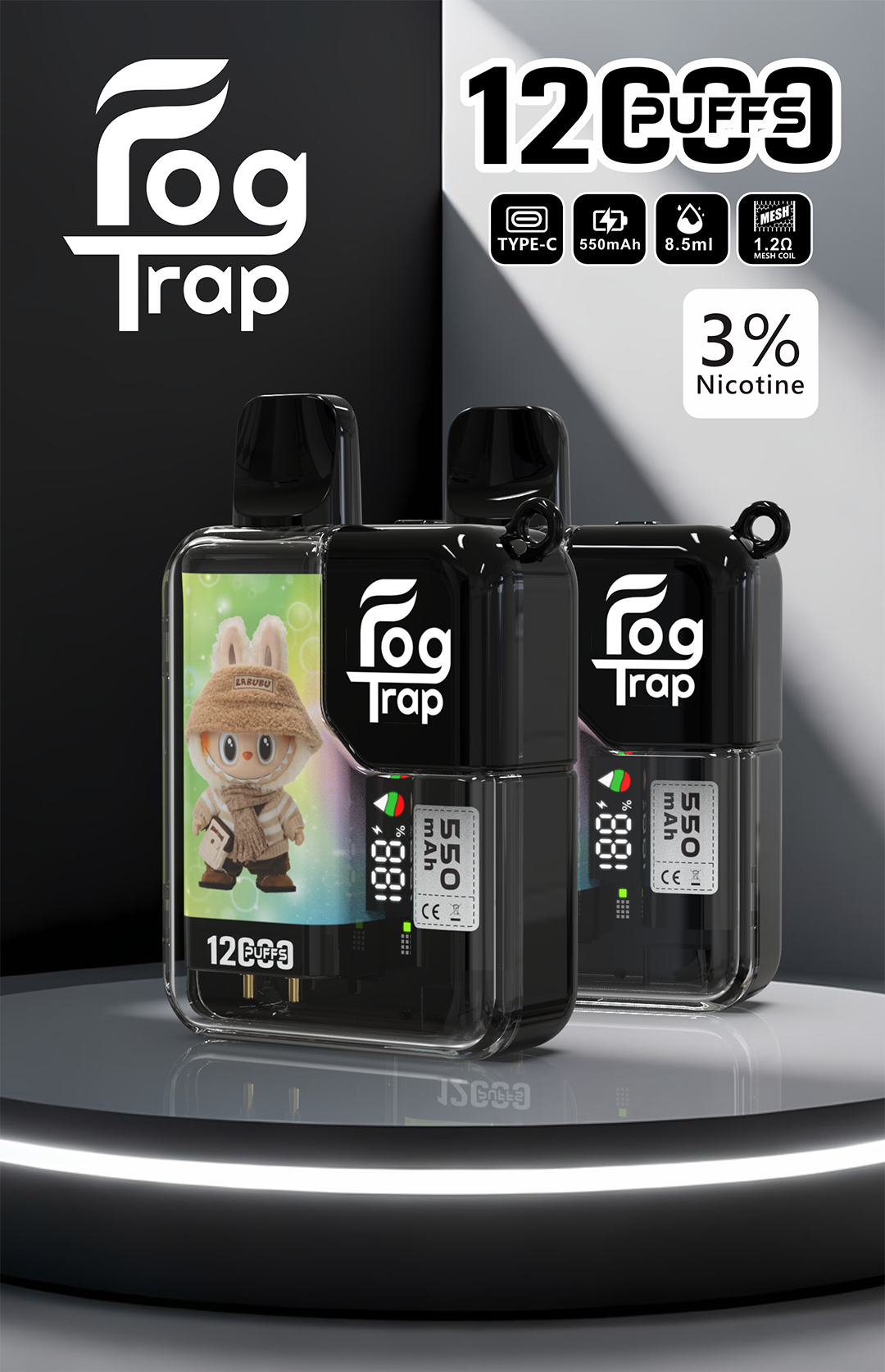 蠟筆小新 × LABUBU 12,000 口 Fog Trap 旗艦級聯名主機、潮玩粉絲必收精品 買 10 送 1 震撼回饋、平均單價挑戰市場最低 智能油電雙顯示螢幕 台灣現貨:圖片 2