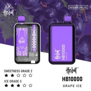 Hebat 喜貝系列 10000 口 全方位防漏密封結構 確保每一口都乾爽純淨 每一口都如同首吸般濃郁 Type-C 高速快充 台灣現貨